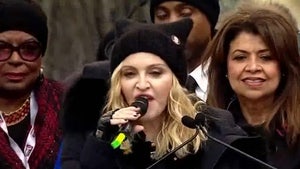 Madonna At Women's March ... 'F*** You' To The Haters (VIDEO)