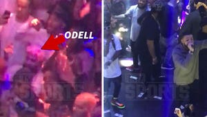 Drake Jumps on Stage with Lil Wayne at Club, OBJ in the House