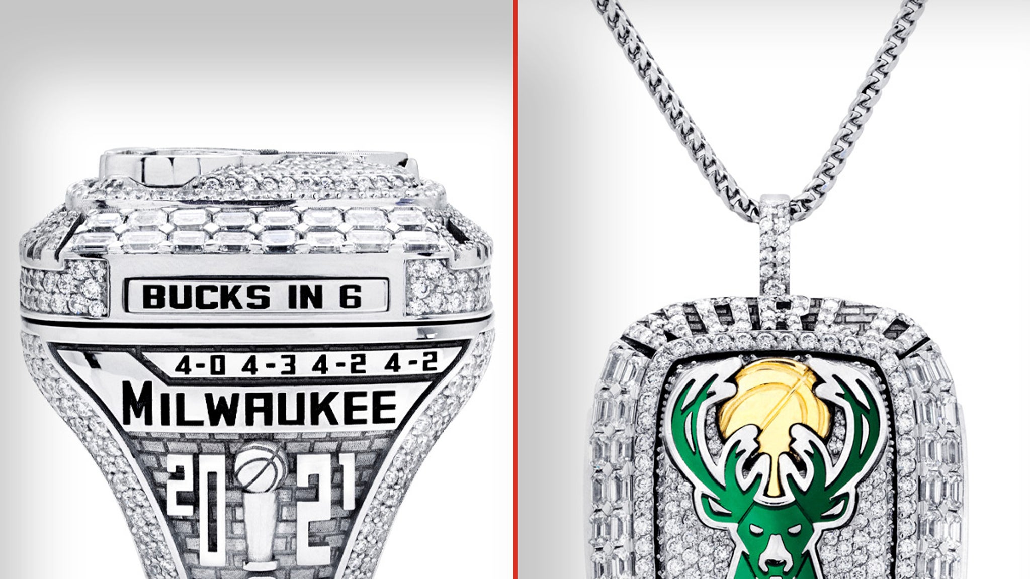 Brooklyn Nets Championship Pendant - Yellow Gold