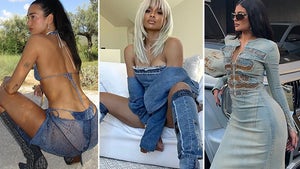 Stars In Head-To-Toe Denim