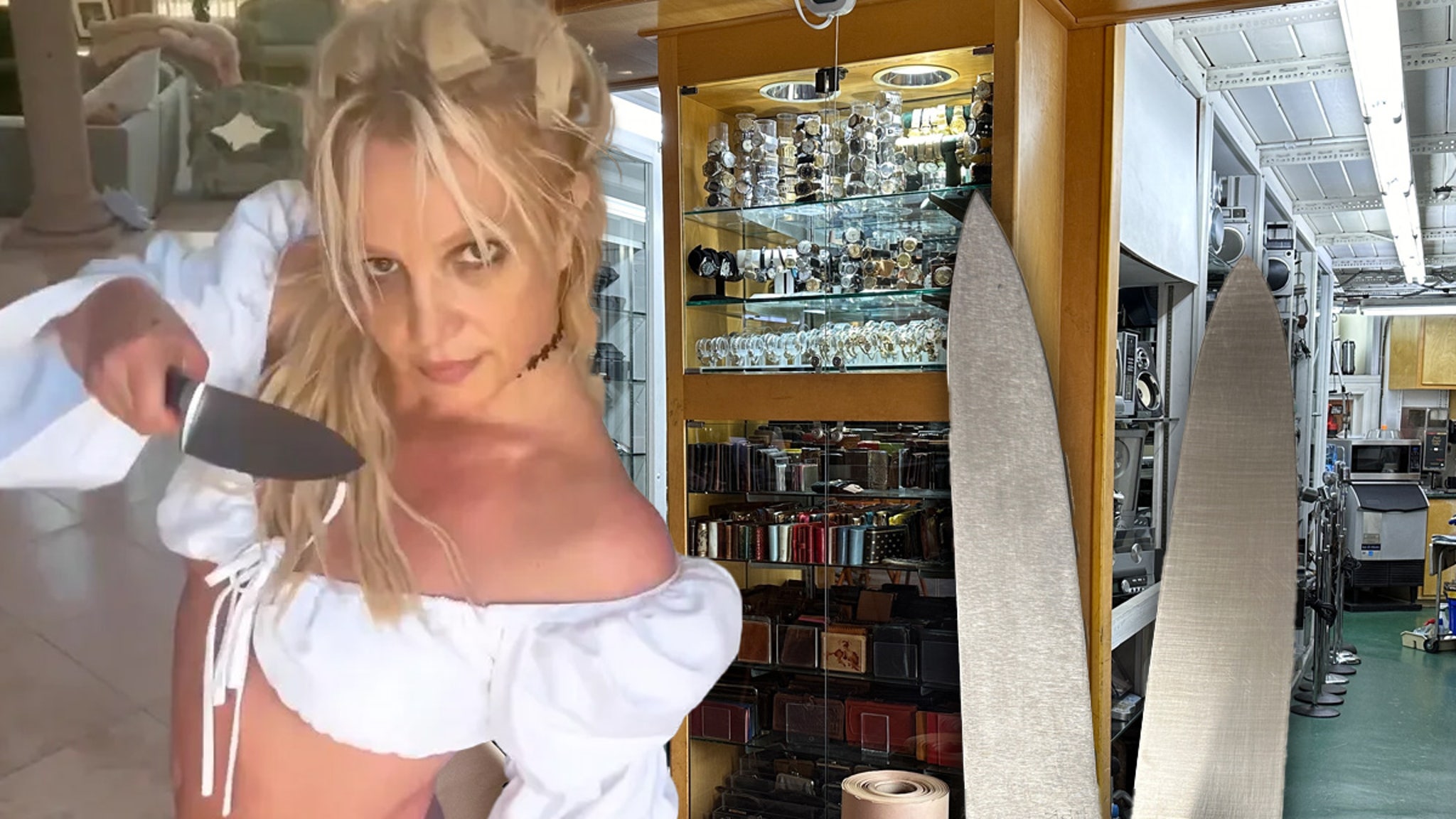 Britney Spears’ Prop Knife Post Saves Knife Shop from Financial Ruin