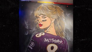Taylor Swift Ravens Mural Pops Up In Maryland Ahead Of Chiefs Game