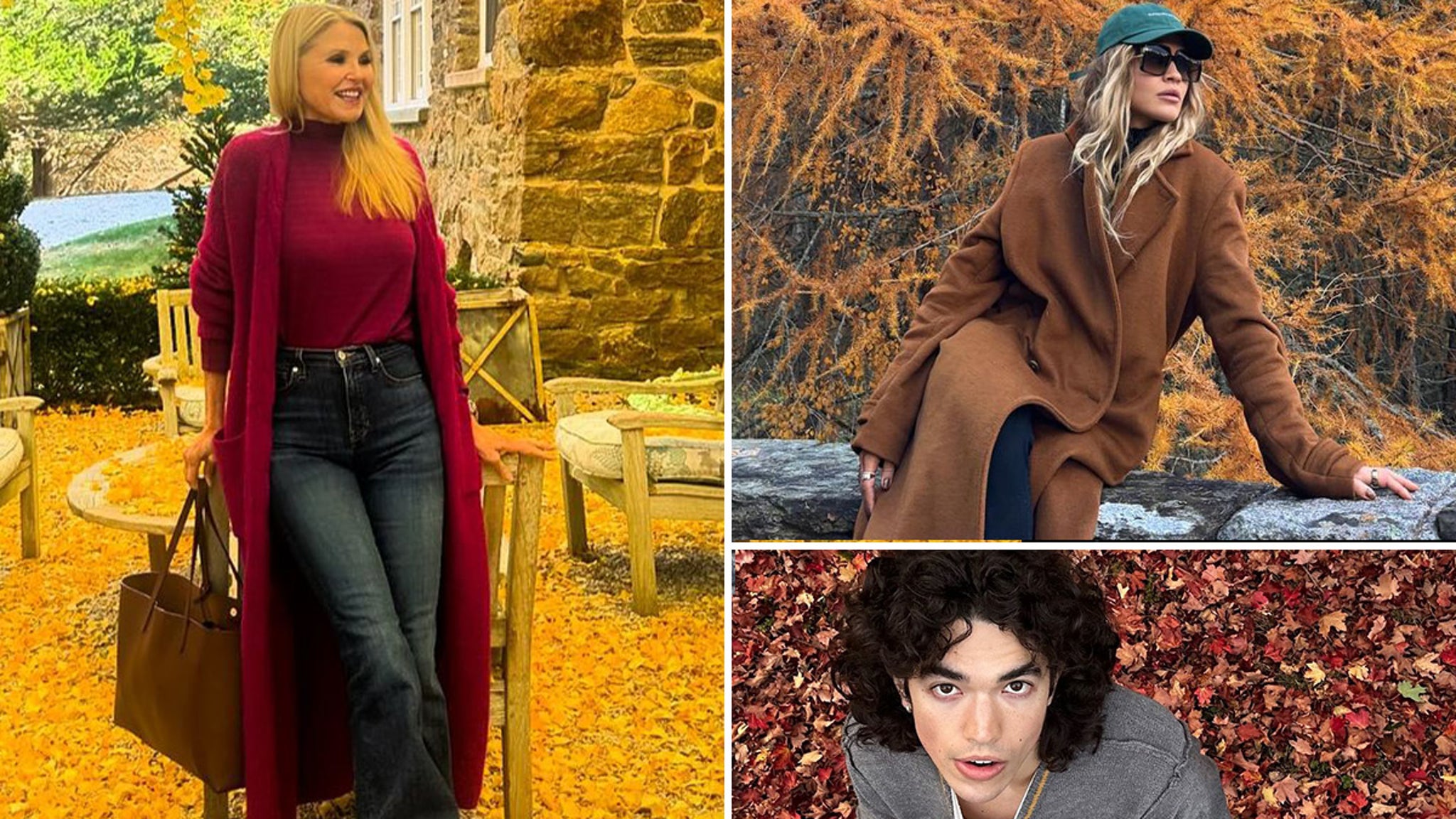 Celebs Unleash Their Fall Foliage Fantasies!