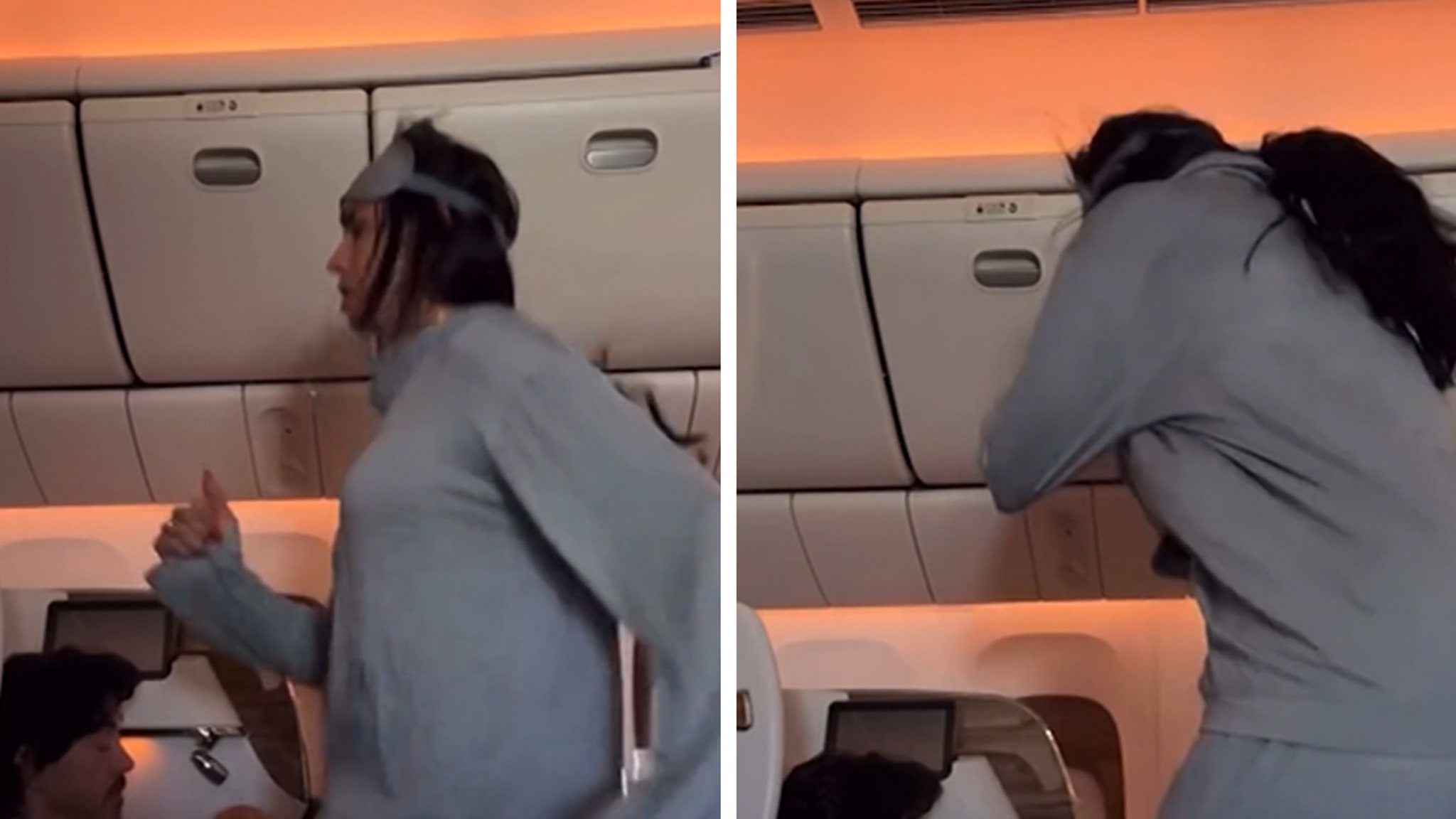 Fitness Influencer Ripped to Shreds Over Mid-Flight Workout Caught on Video