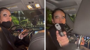 Uber Driver Flashes Gun