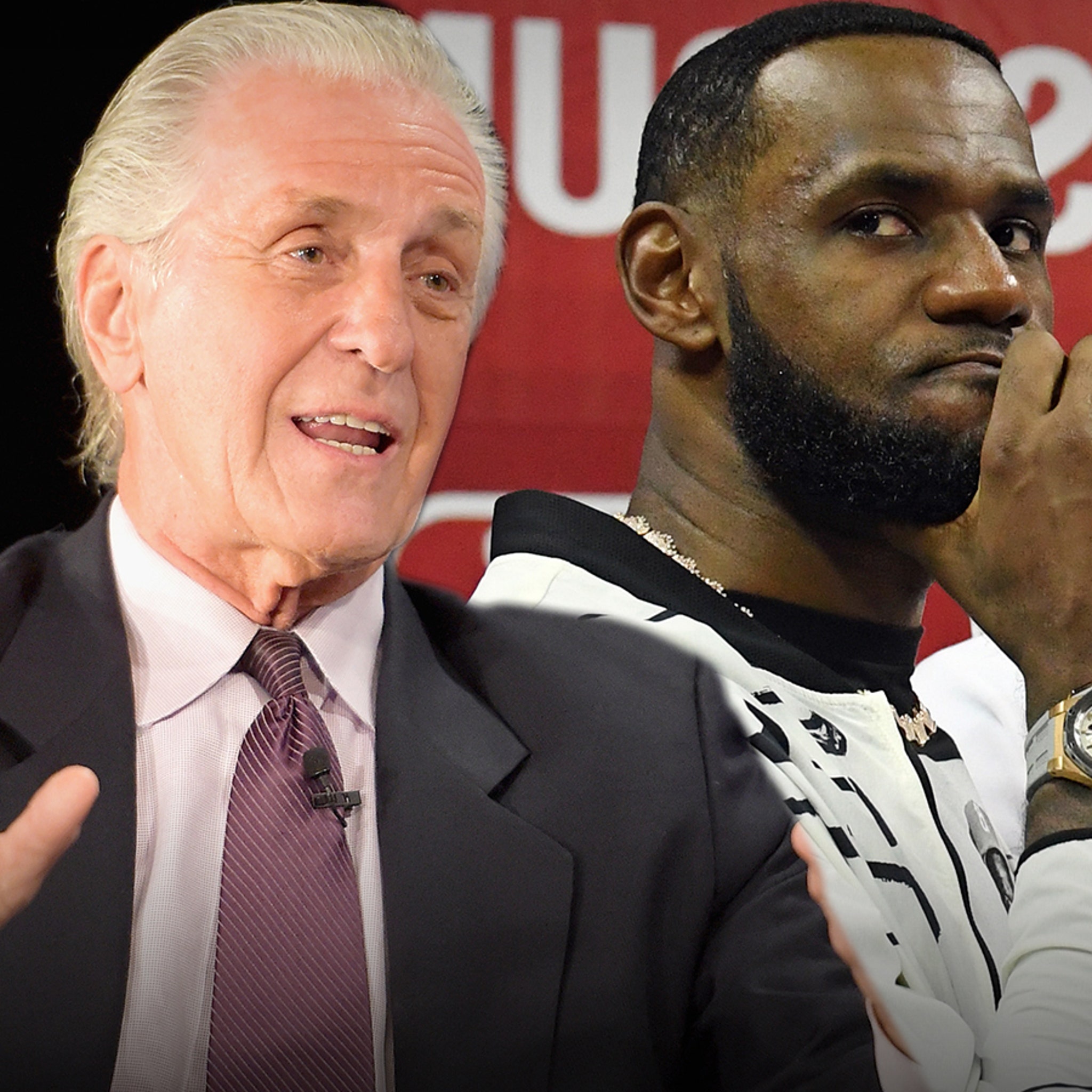 Pat Riley Fined $25k For Talking LeBron James Reunion In Miami, That's  Tampering!