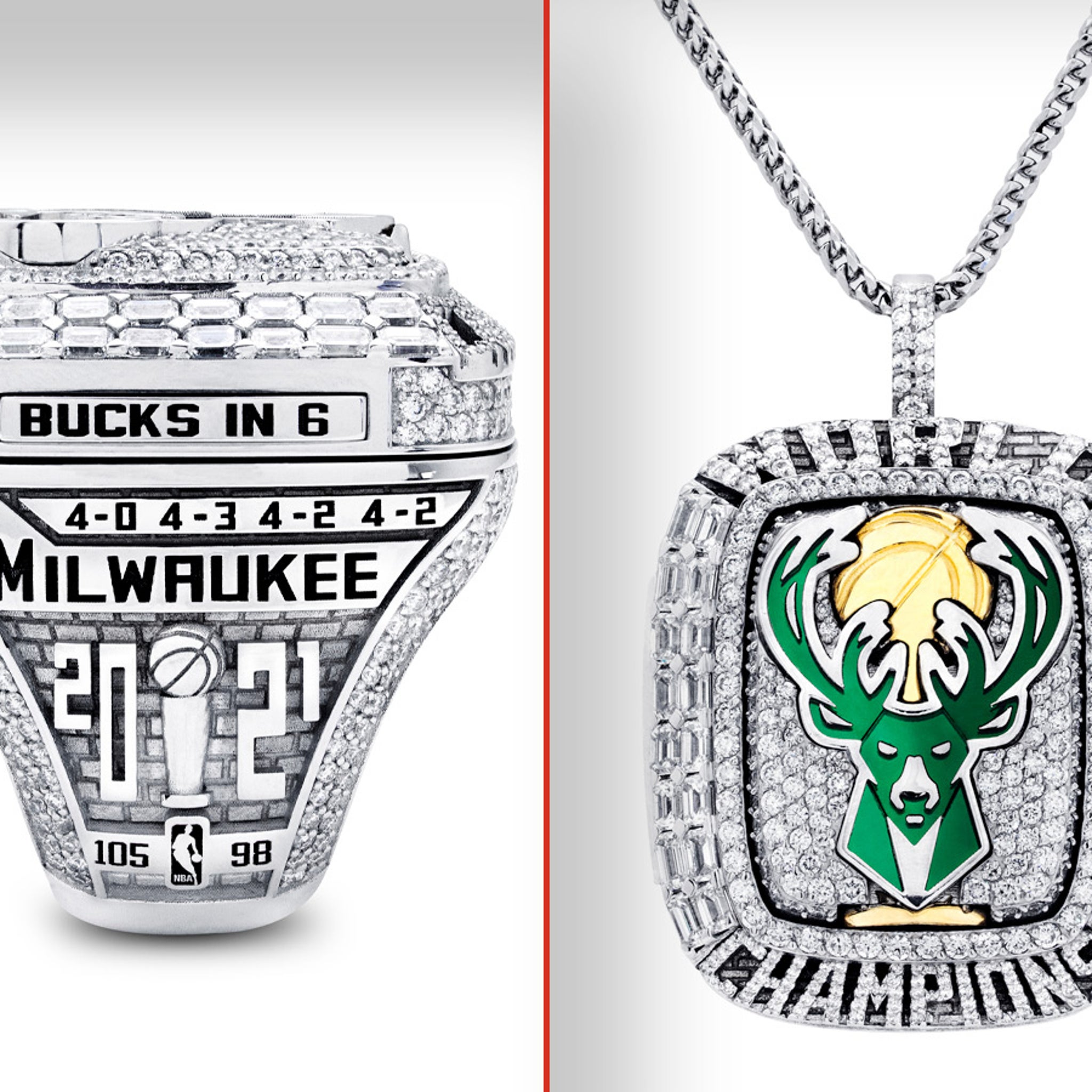 Milwaukee Bucks' Championship Ring Has a QR Code That Plays Highlights –  Robb Report