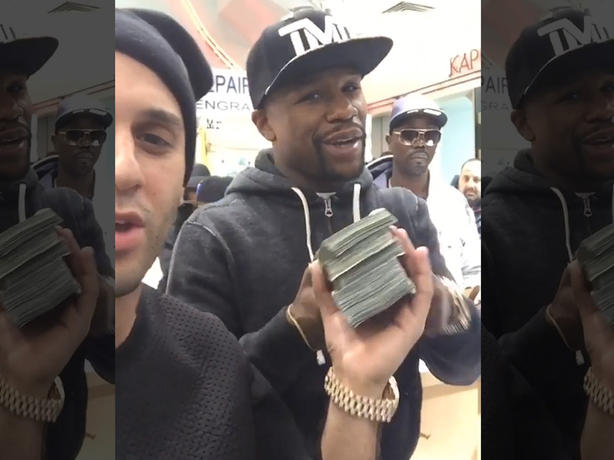 Floyd Mayweather splashes the cash during jewellery shopping trip to New  York - Mirror Online