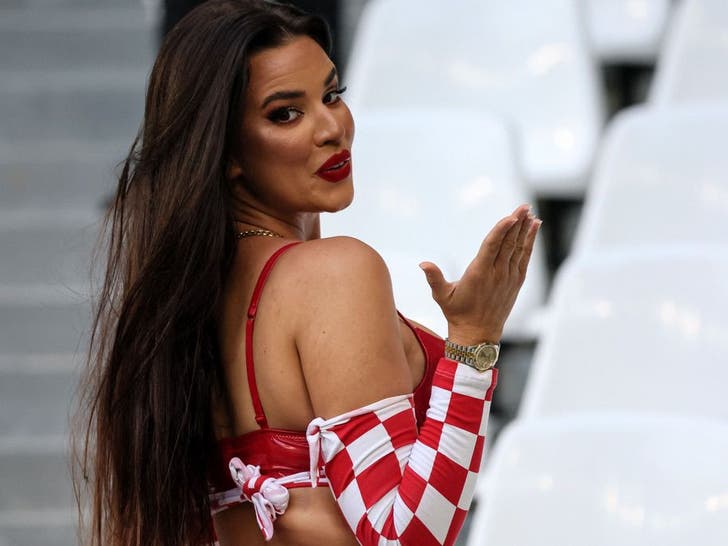 Ivana Knoll Celebrates Croatia's Huge World Cup Win