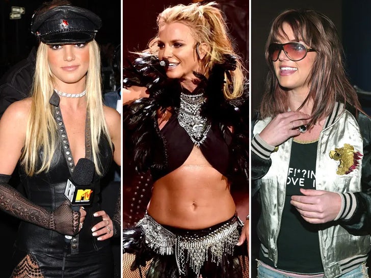 Britney Spears Through the Years