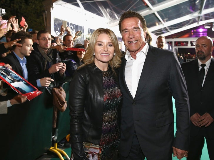 Arnold Schwarzenegger and Heather Milligan Together