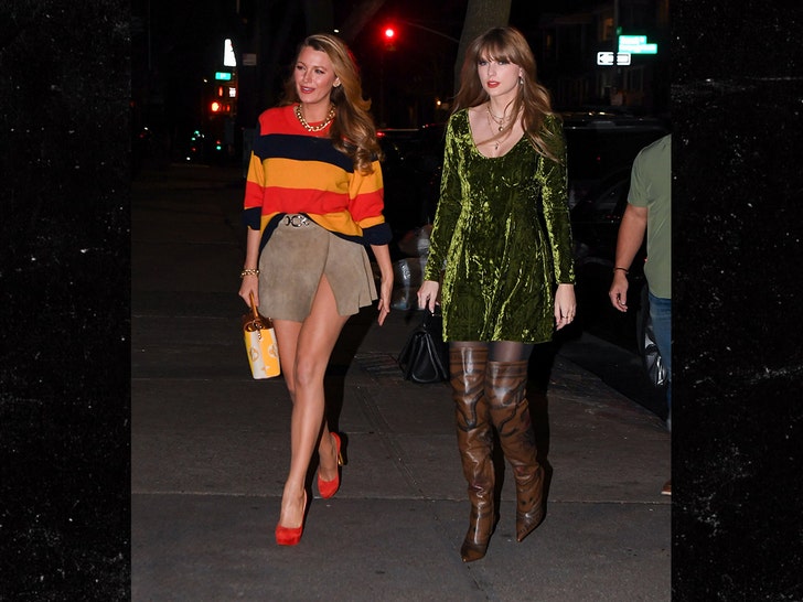 taylor swift and blake lively out to dinner