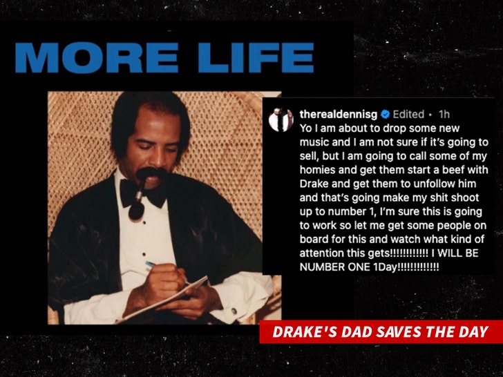 Drake's Dad Saves The Day
