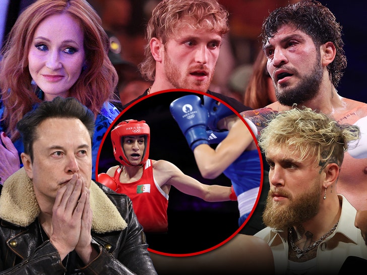 Jake Paul, Elon Musk, J.K. Rowling Blast Olympics Over Gender Controversy