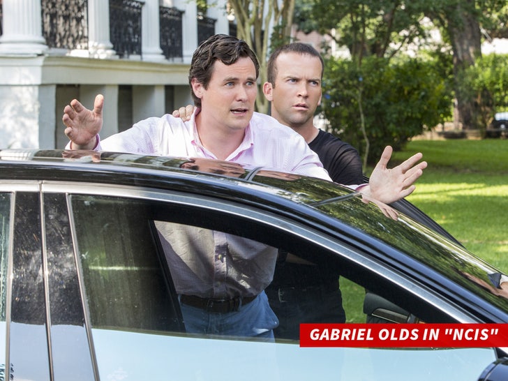 "ncis" gabriel olds getty