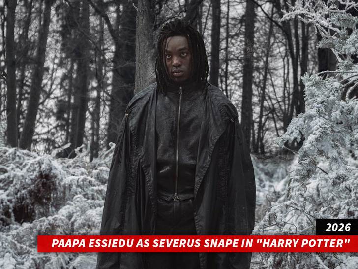 Paapa Essiedu as Severus Snape in 