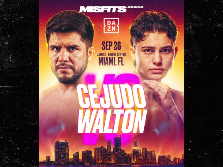 HENRY CEJUDO fight poster