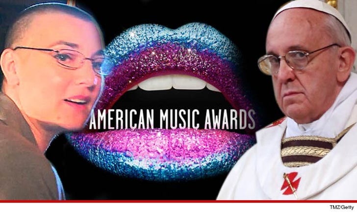 Sinead O'Connor -- Lied About Pope Duet Plans :: 1020-sinead-pope-ama-getty-tmz-7