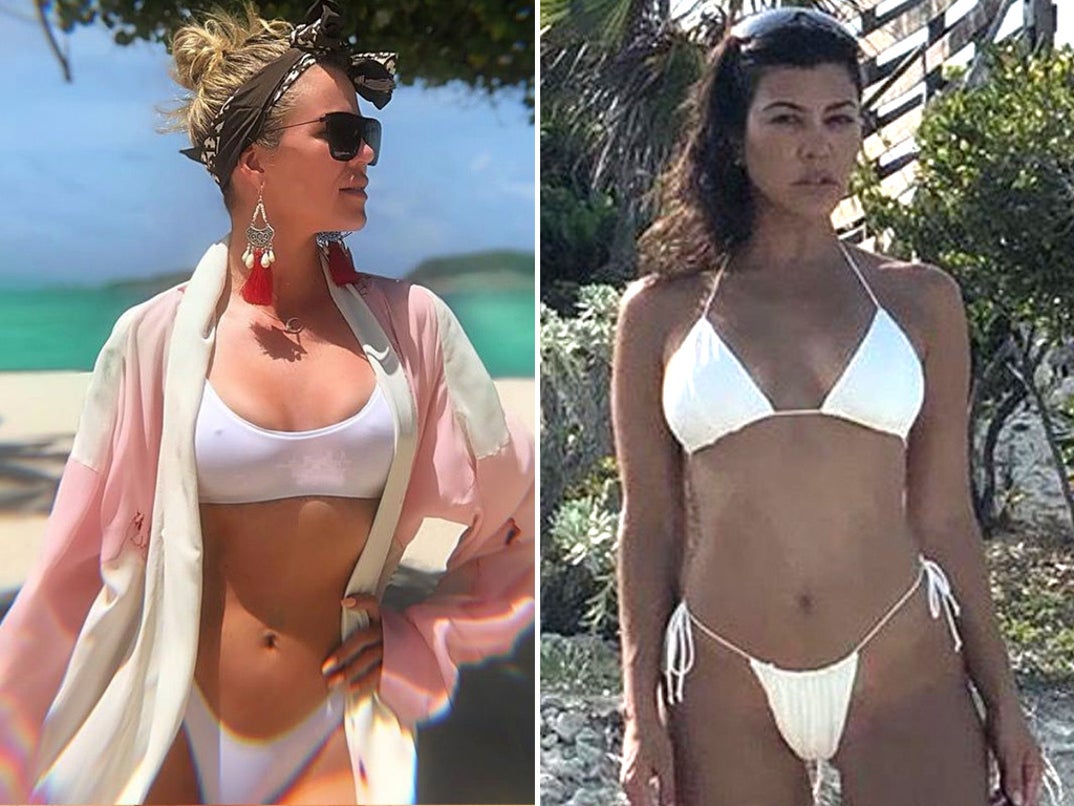 Khloe (35) vs. Kourtney (40)