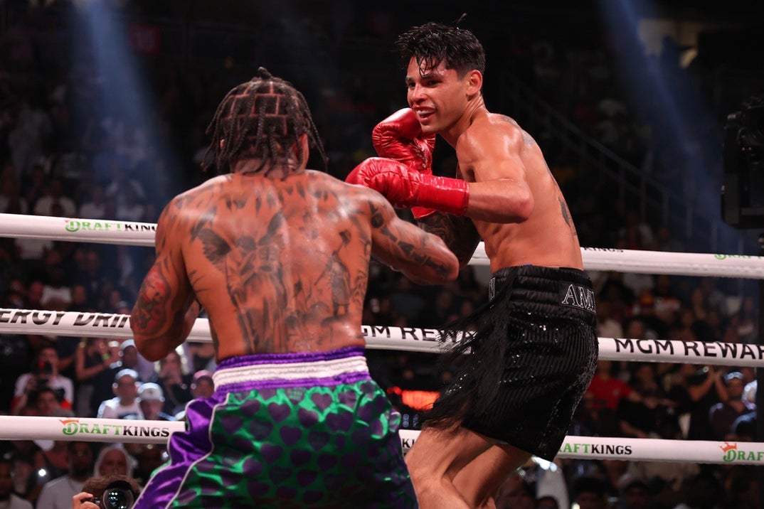 Ryan Garcia In The Ring Photos 7