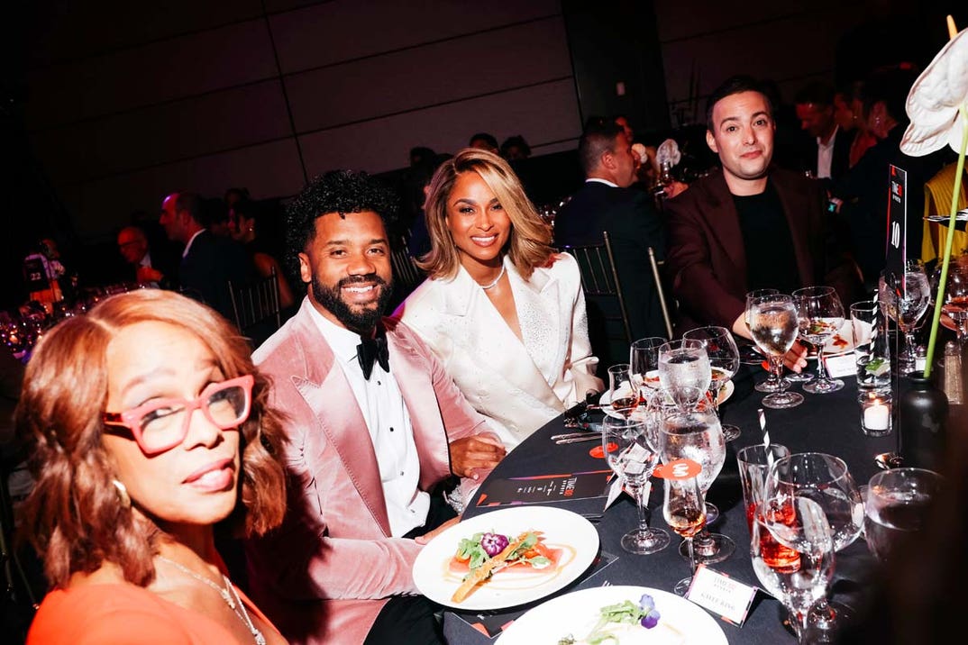 Russell Wilson and Ciara