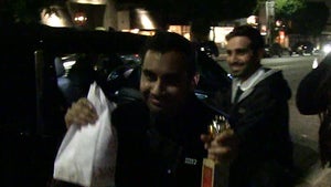 Aziz Ansari Celebrates Golden Globes Victory with In-N-Out