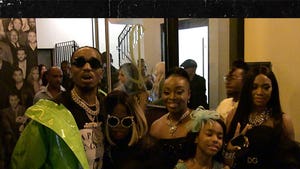 Quavo Celebrates with Mom After Winning BET Award