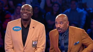NFL's Bruce Smith Drops Hilarious 'Penis' Answer on Family Feud