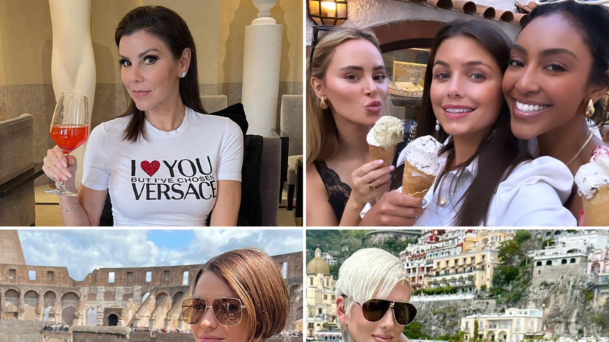 Celebrities vacationing in Italy... Ciao Bella!