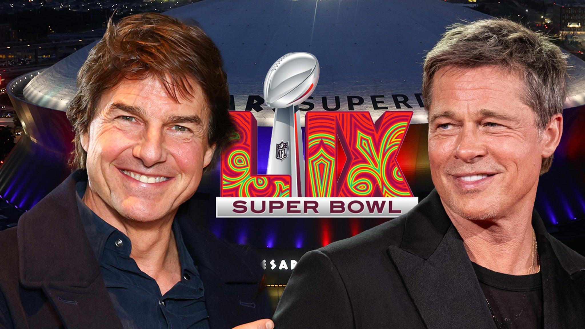 Brad Pitt and Tom Cruise Joining Super Bowl Pregame for FOX