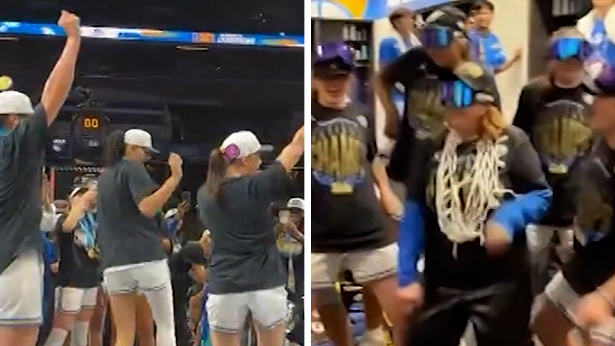 UCLA Women's Team Dances to Tate McRae Song After Championship Win