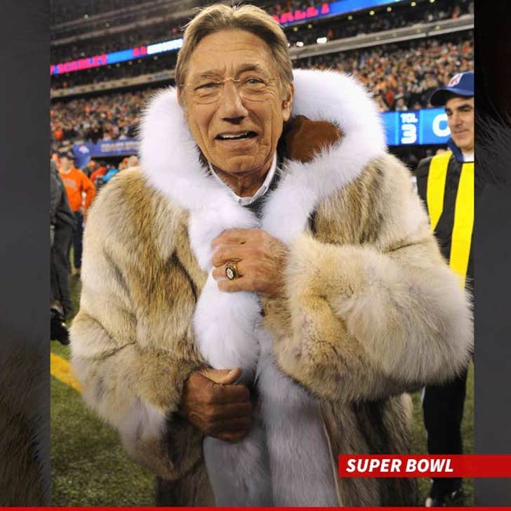 A Joe Namath mink coat from the 1970s is available at auction - NBC Sports