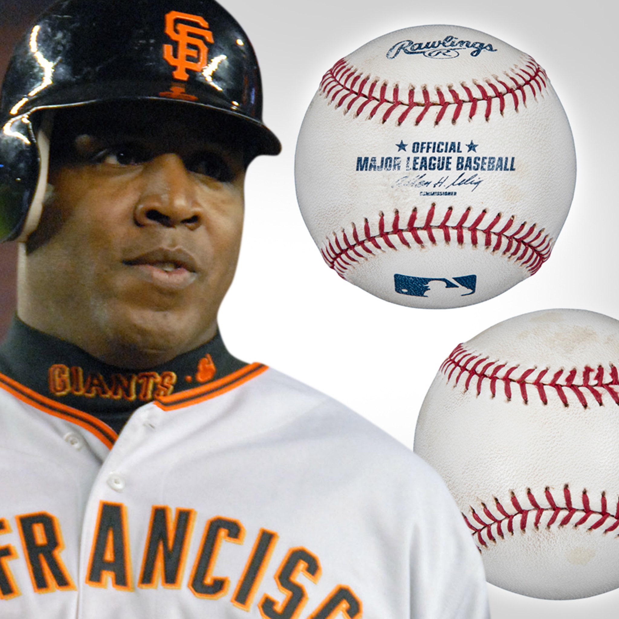Barry Bonds' final hit in the Major Leagues 