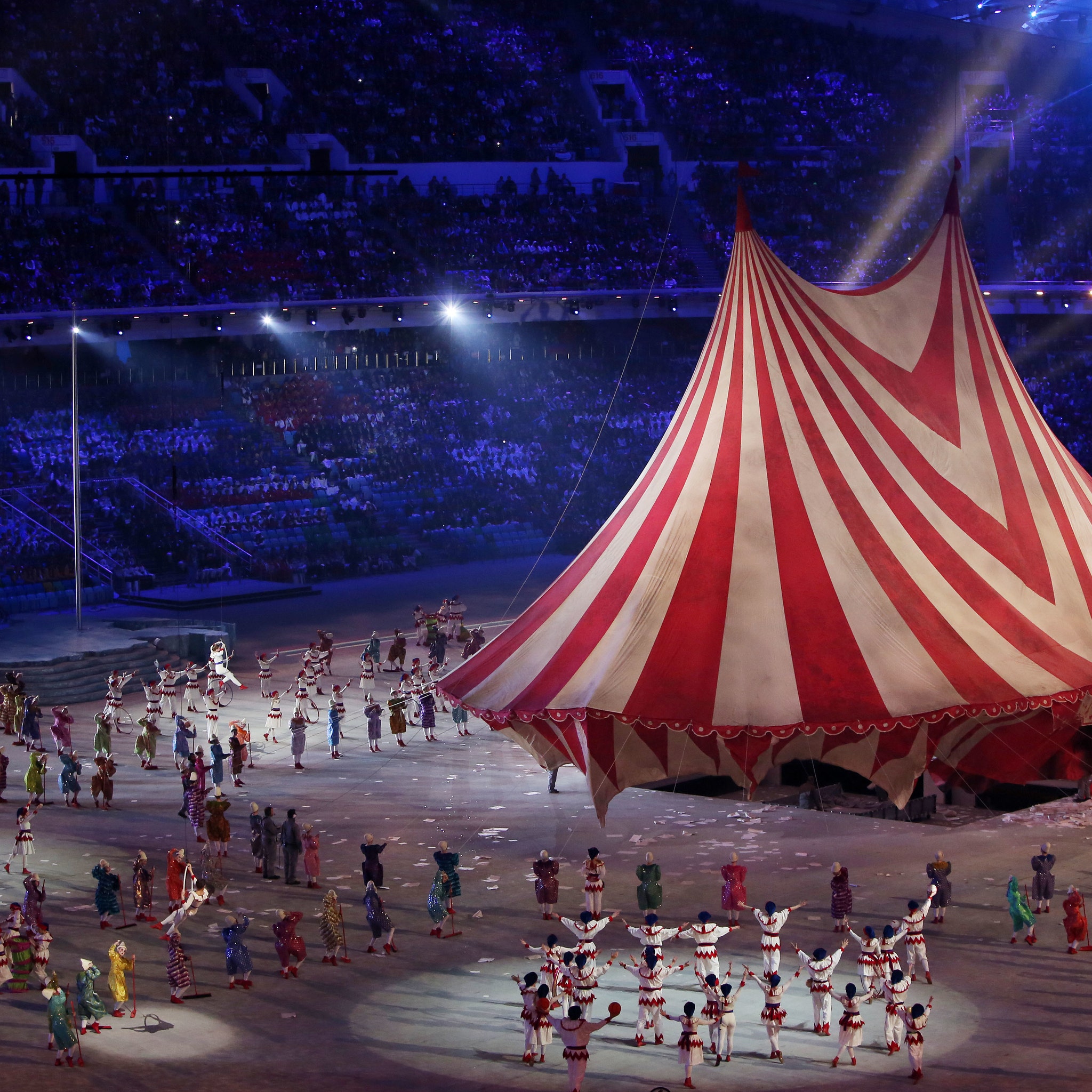 Winter Olympics Closing Ceremonies -- Through The Years, image size:2048x2048