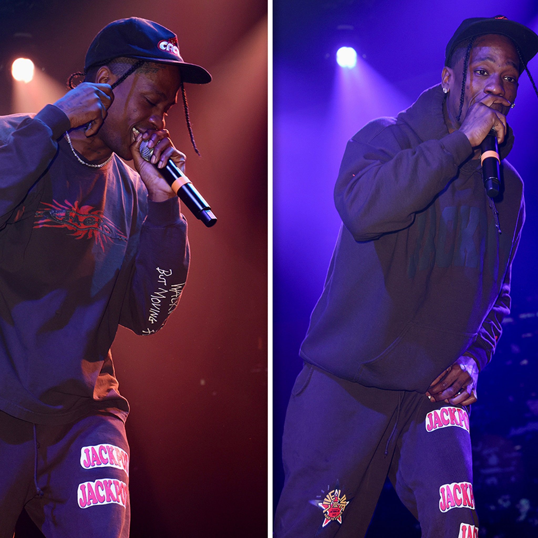 Travis Scott Hits Miami Club For First Public Performance After