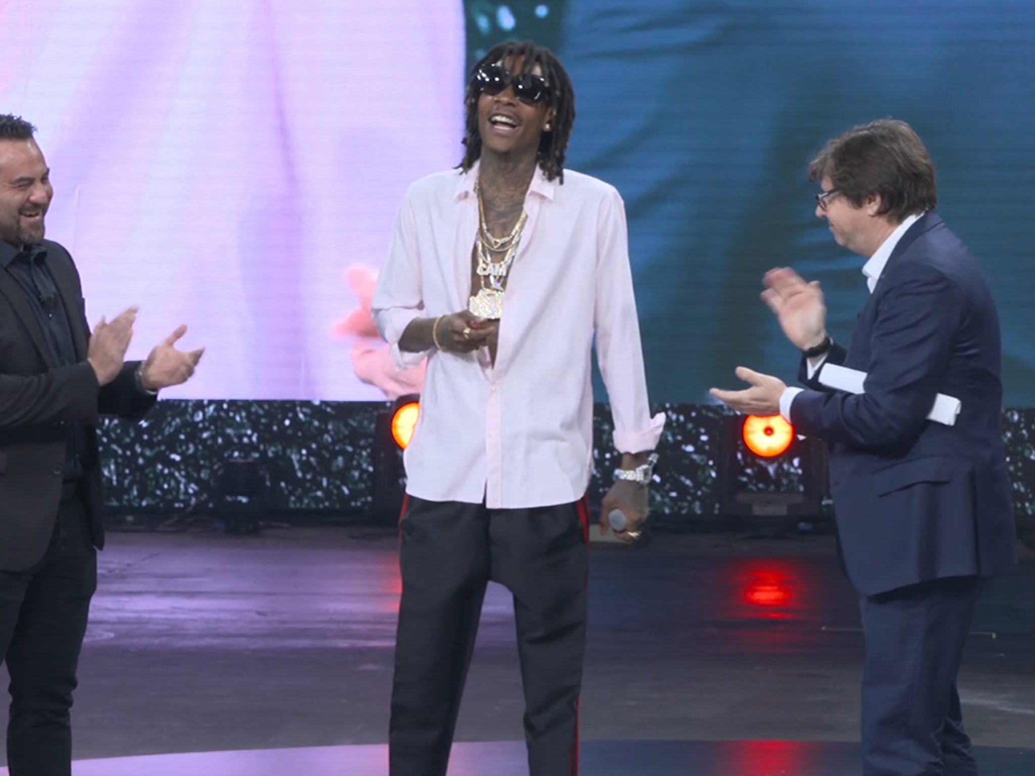 Wiz Khalifa Gets 2017 Charger Hellcat from Dodge