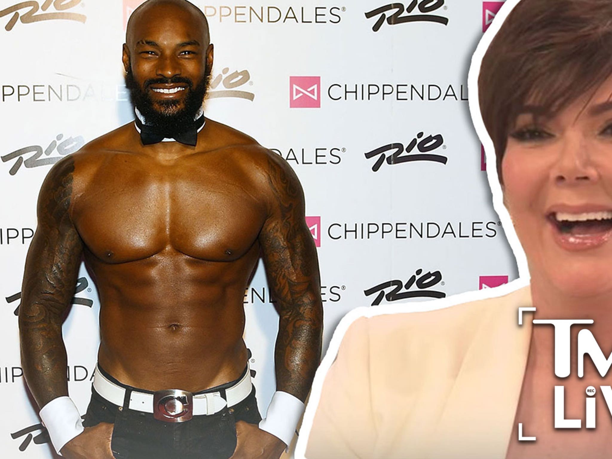 Kris Jenner Shades Tyson beckford Over Kim K Comments | TMZ Live