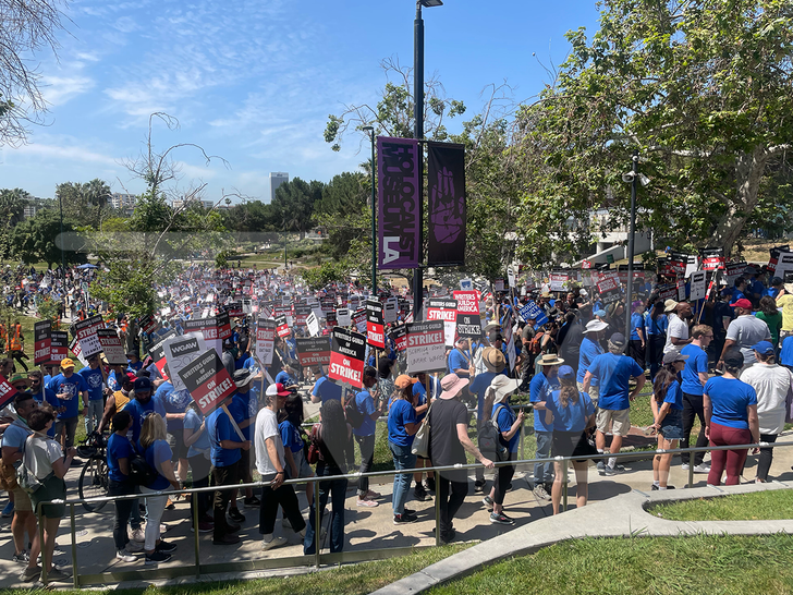 Writers strike: Thousands Participating in March and LA