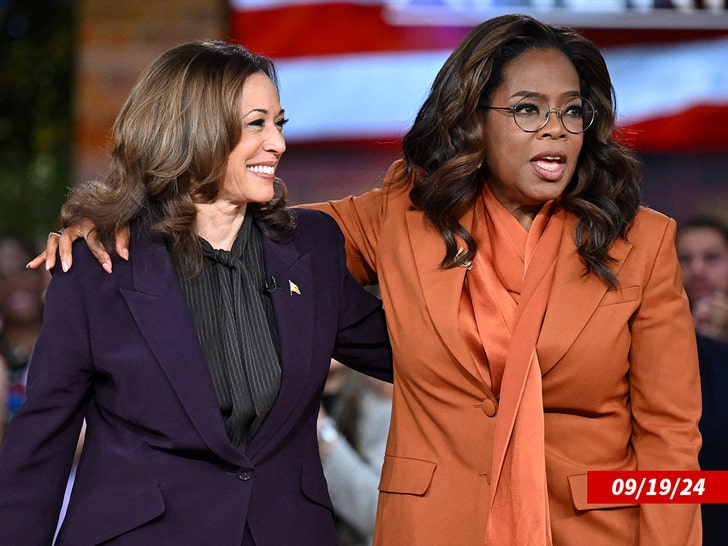 Kamala Harris e Oprah Getty 3