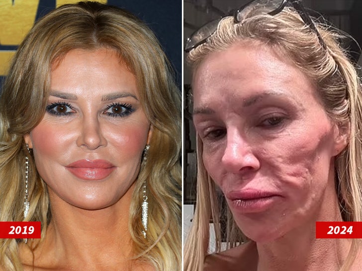 Brandi Glanville Face Getty x Split sub