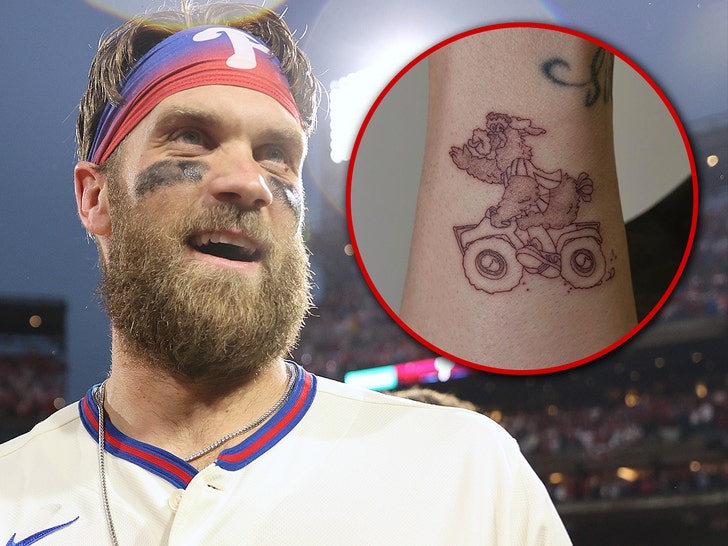 bryce harper new tattoo getty insta 1