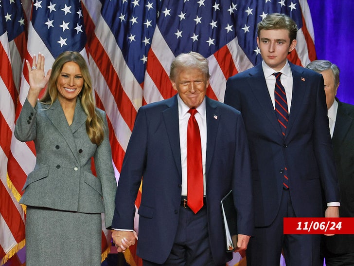 barron trump melania donald trump sub getty swipe