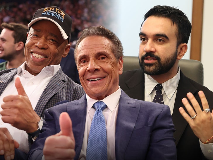 eric adams andrew cuomo zohran mamdani main getty
