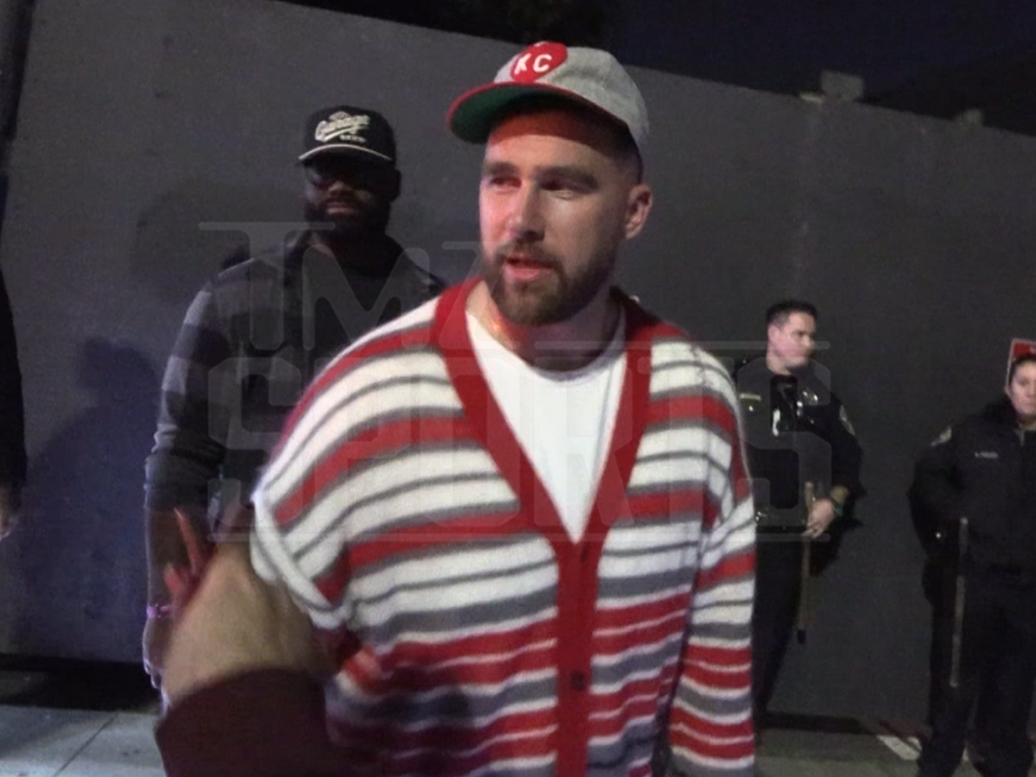 tmz.com - TMZ Staff - Travis Kelce Opens Up On Taylor Swift Wedding Reception, Tons of Garage Beer!