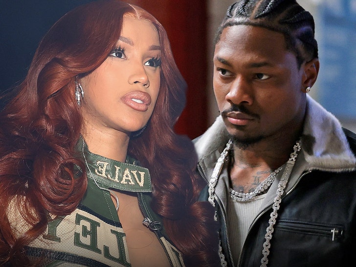 cardi b and stefon diggs getty 1