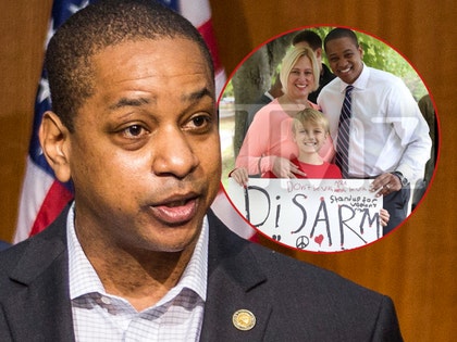Justin Fairfax disarm getty tmz
