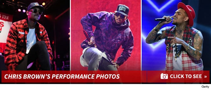 Chris Brown's Performance Photos