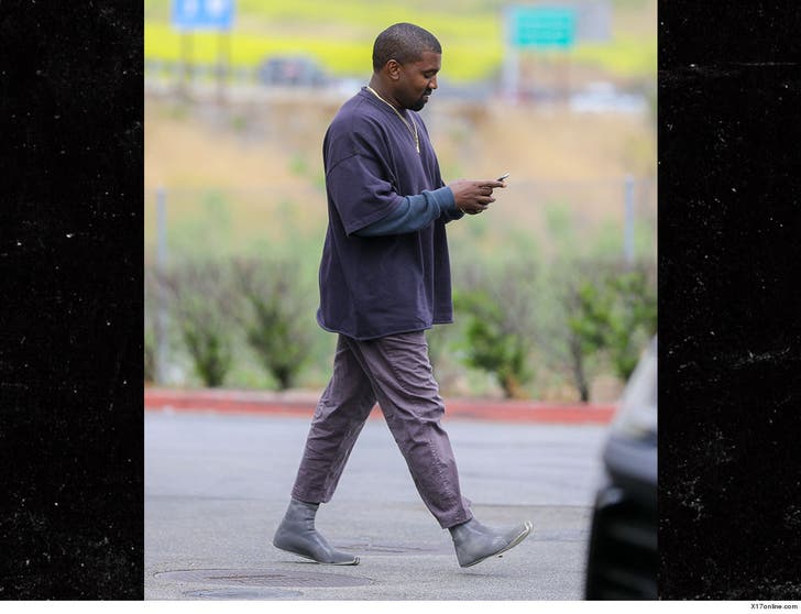 kanye in boots