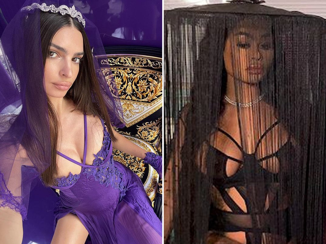Emily Ratajkowski vs. Blac Chyna -- Who'd You Rather?! (Babes In Veils Edition)