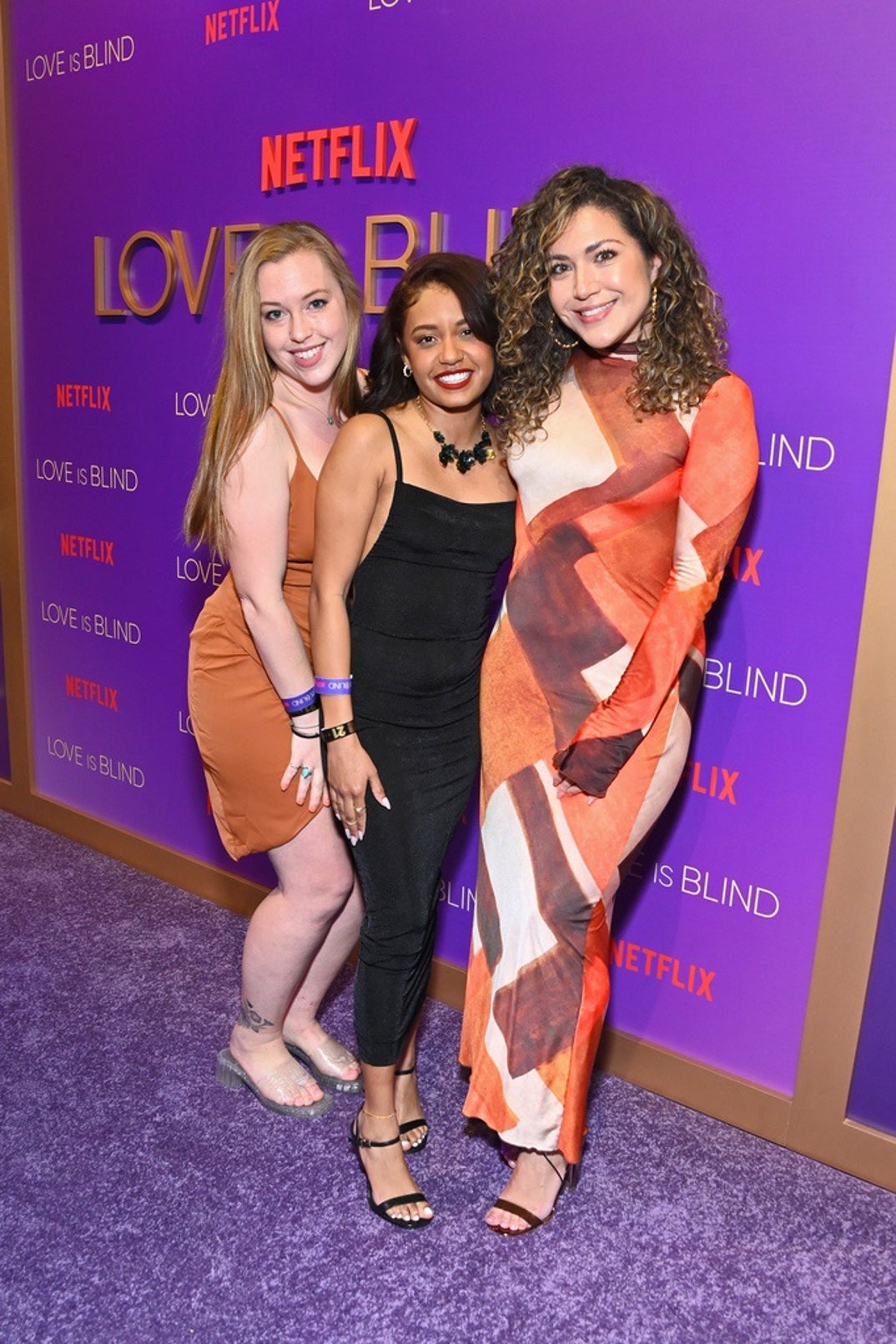 Meredith Lemek, Iyanna McNeely and Mallory Zapata